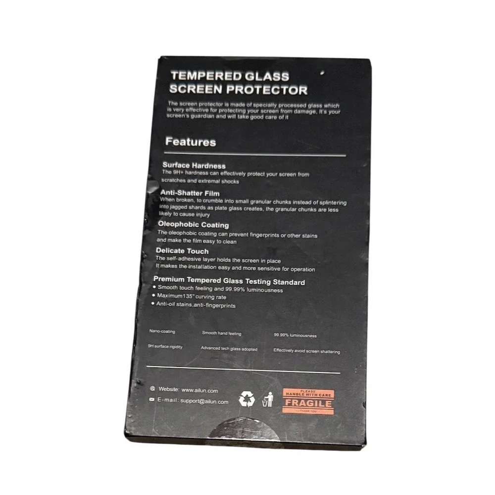 Ailun‎ Tempered Glass Screen Protector for Samsung Galaxy Note 5 Clear
